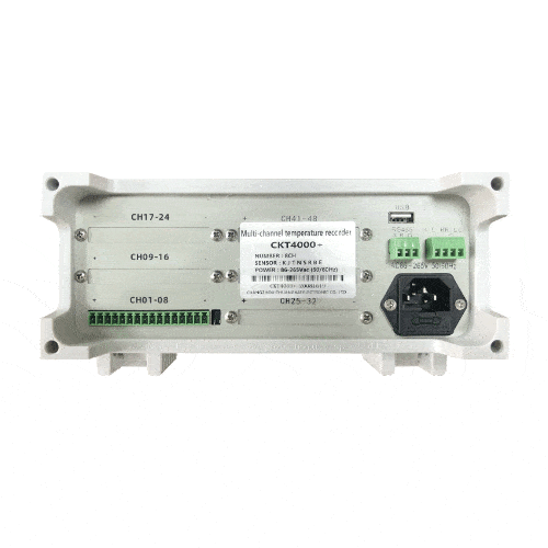 Thiết bị đo và ghi nhiệt độ đa kênh CKT4000+ - Hãng CKT - Trung Quốc