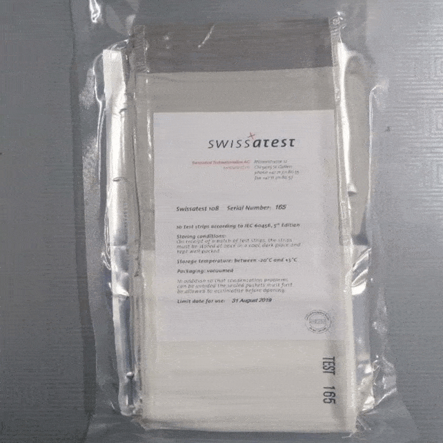Dải bẩn thử nghiệm để đánh giá tính năng giặt của máy giặt thử nghiệm - Hãng Swissatest - Thụy Sỹ