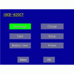 Thiết bị xả kiểm tra dung lượng ắc quy IDCE-820CT - Hãng FUGUANG - Trung Quốc