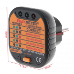 Thiết bị kiểm tra ổ cắm điện PEAKMETER PM6860DR