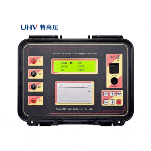 Thiết bị đo điện trở một chiều cuộn dây máy biến áp HTZZ-5A – Hãng Huatian (UHV) - Trung Quốc