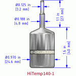Thiết bị đọc nhiệt độ nồi hấp HITEMP140-1 - Hãng Madgetech - USA