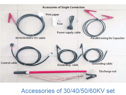 Thiết bị thử nghiệm cao áp tần số thấp tới 40KV VLF-40M - Hãng Goldsol - Trung Quốc