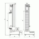 Thiết bị thử nghiệm kháng kéo điều khiển bằng máy tính tới 5KN WDW-5 - Hãng HST - Trung Quốc
