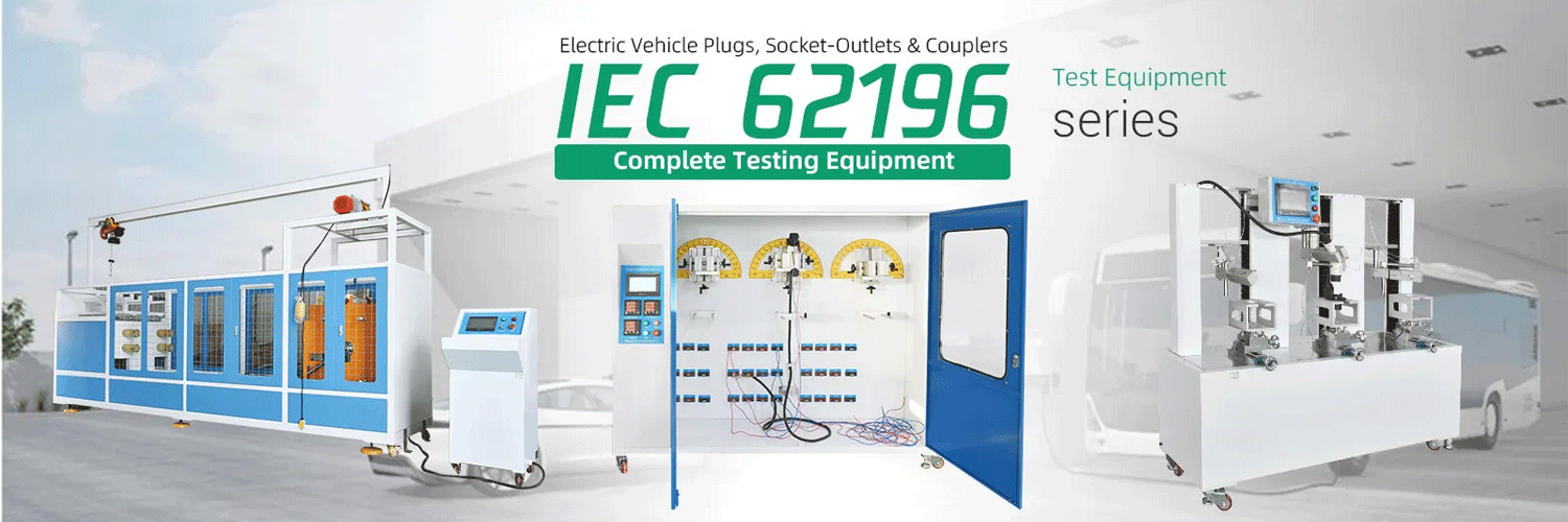 Thiết bị thử nghiệm phich cắm, ổ cắm, đầu nối cho xe điện theo tiêu chuẩn IEC 62195