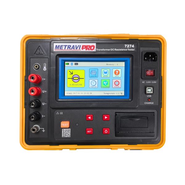 Thiết bị đo điện trở một chiều lưu động PRO 7274 – Hãng Metravi – Ấn Độ