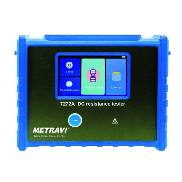 Thiết bị đo điện trở một chiều lưu động 7272A – Hãng Metravi – Ấn Độ