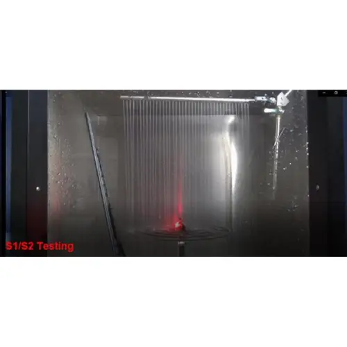 Buồng thử nghiệm phun nước và mưa theo tiêu chuẩn JIS D0203 - Hãng PEGO - Trung Quốc